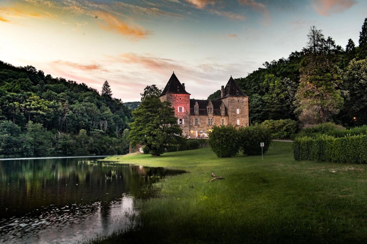 Camping Le Chateau Du Gibanel Saint-Martial-Entraygues Екстер'єр фото